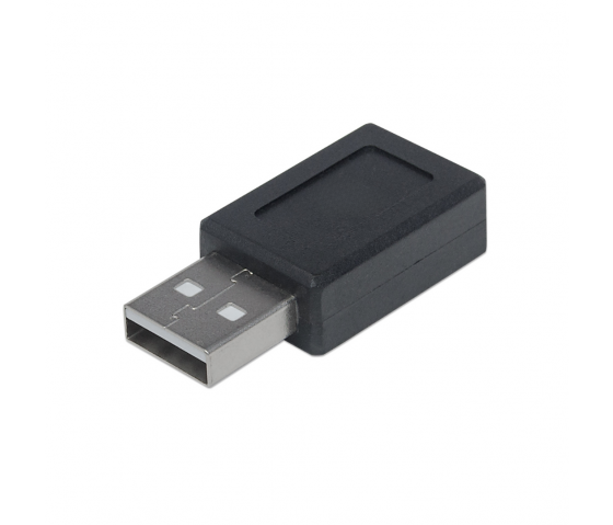 USB-C to USB-A adapter - black