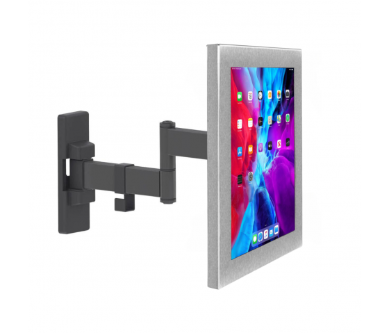 Flexible tablet wall mount 345 mm Securo L for 12-13 inch tablets - stainless steel