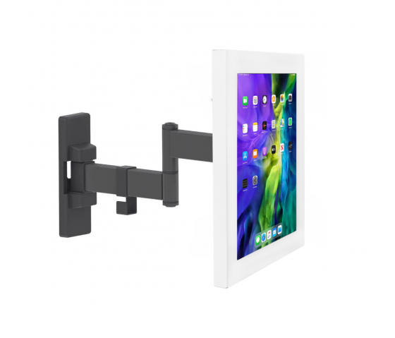 Flexible tablet wall mount 345 mm Securo M for 9-11 inch tablets - white