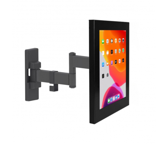 Flexible tablet wall mount 345 mm Securo S for 7-8 inch tablets - black