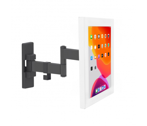 Flexible tablet wall mount 345 mm Securo S for 7-8 inch tablets - white