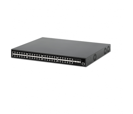 54-Port L2+ Managed PoE+ Switch mit 6 SFP+ Uplinks - 450W PoE, Rackmount