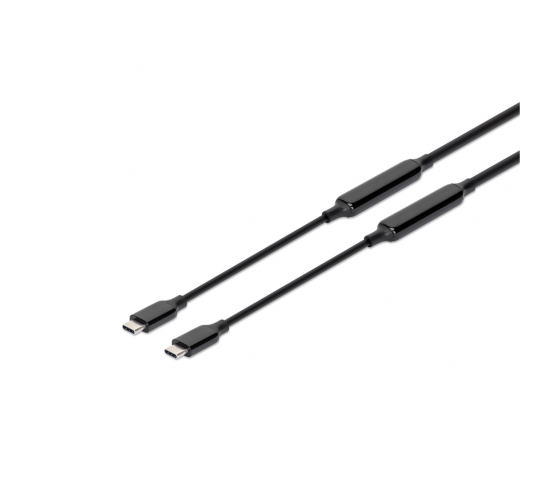 SuperSpeed+ USB-C naar USB-C kabel - 10 Gbps - 60W - 3 meter - zwart