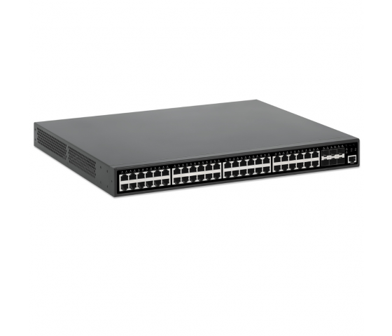 54-Port L2+ Managed PoE+ Switch mit 6 SFP+ Uplinks - 450W PoE, Rackmount