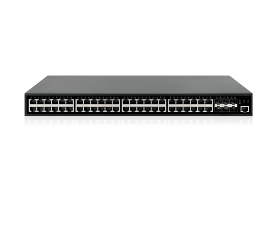 54-Port L2+ Managed PoE+ Switch mit 6 SFP+ Uplinks - 450W PoE, Rackmount