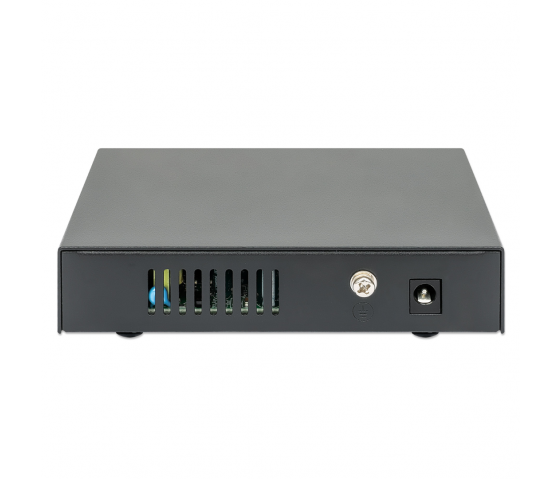 5-portars Gigabit Ethernet PoE+-switch - 62W PoE, stationär