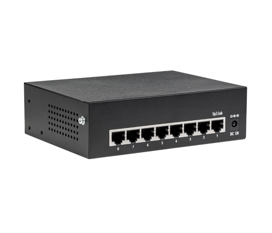 8-Port Gigabit Ethernet PoE+ Switch - 60W PoE, Desktop