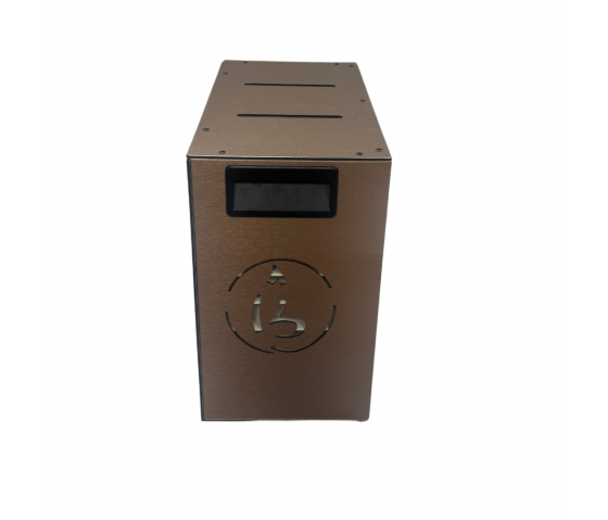 Lockable smartphone cabinet BTOK24 for 24 smartphones - bronze