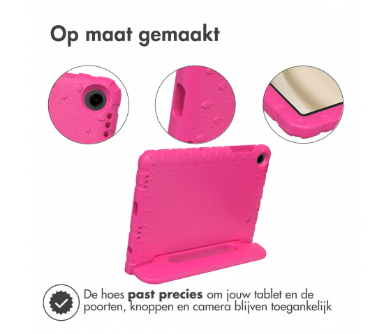 KidsCase tablethoes met handvat voor Samsung Galaxy Tab A9 Plus - Roze