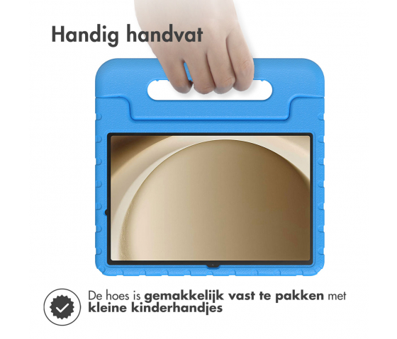 KidsCase tablethoes met handvat voor Samsung Galaxy Tab A9 Plus - Blauw