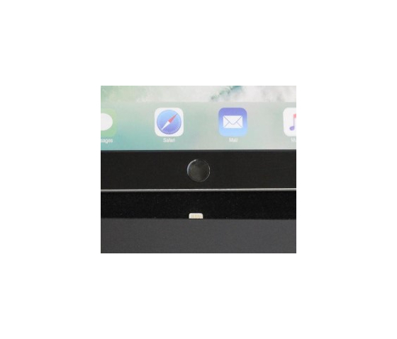 Domo Slide wall mount with charging functionality for iPad 12.9 inch 2018-2022 - black