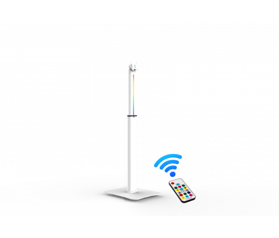 Podstawa pod monitor z regulacją wysokości VESA 75/100 z podświetleniem LED - od 22 do 27 cali