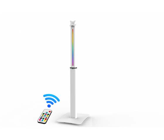 Podstawa pod monitor z regulacją wysokości VESA 75/100 z podświetleniem LED - od 22 do 27 cali