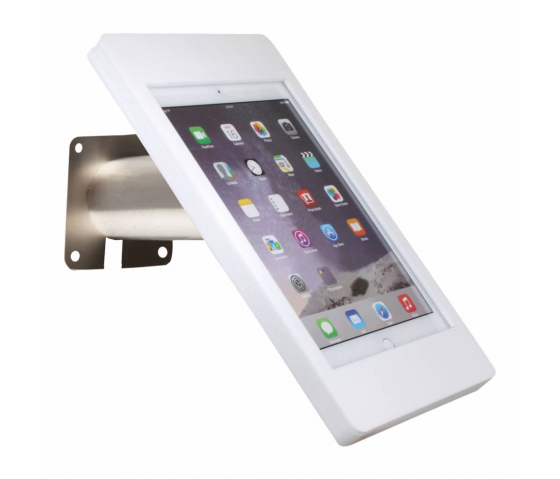 iPad wall mount Fino for iPad 2/3/4 - white/stainless steel