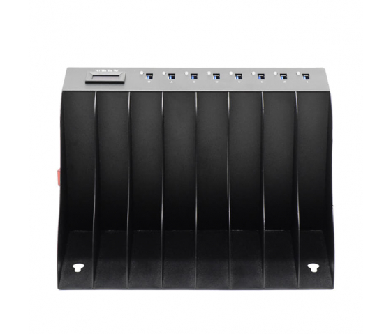 8 ports 12W USB-A oplaad dockingstation