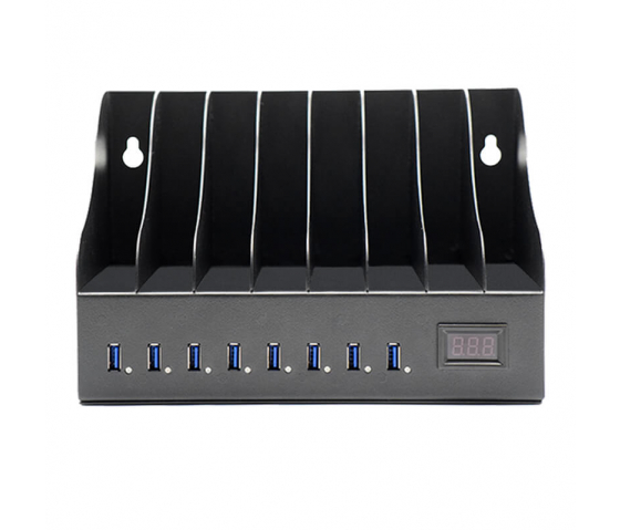 8 ports 12W USB-A oplaad dockingstation