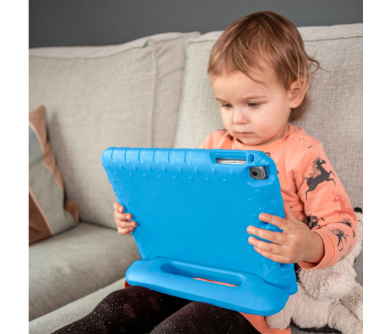 KidsCase tablethoes met handvat voor Samsung Galaxy Tab A9 8.7 inch - Blauw