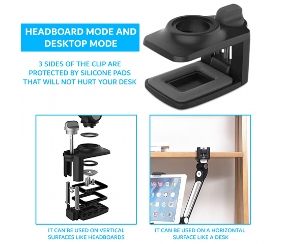 Bravour® Tablet and smartphone holder Compiti Bloccassio