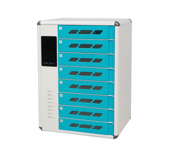 Oplaadlocker BRVL8 met 8 compartimenten