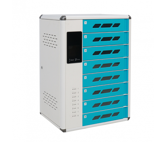 Oplaadlocker BRVL8 met 8 compartimenten