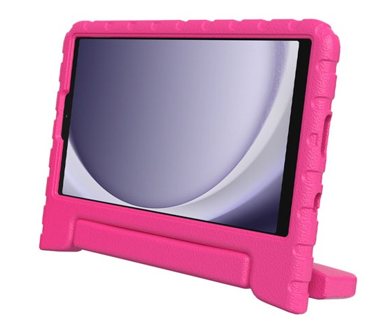 Funda para tablet KidsCase con asa para Samsung Galaxy Tab A9 de 8,7 pulgadas - Rosa