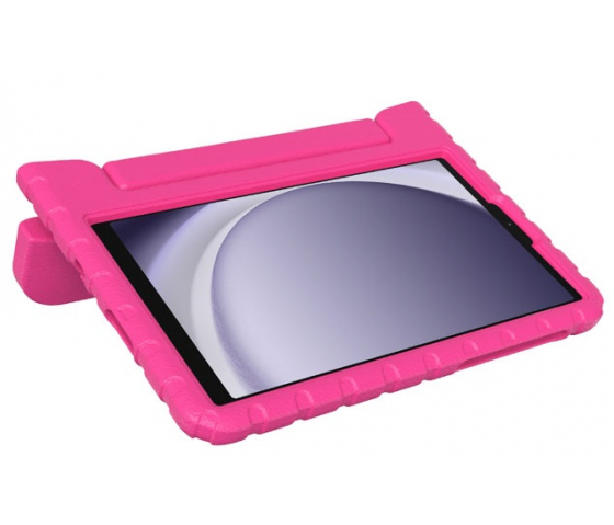 Funda para tablet KidsCase con asa para Samsung Galaxy Tab A9 de 8,7 pulgadas - Rosa