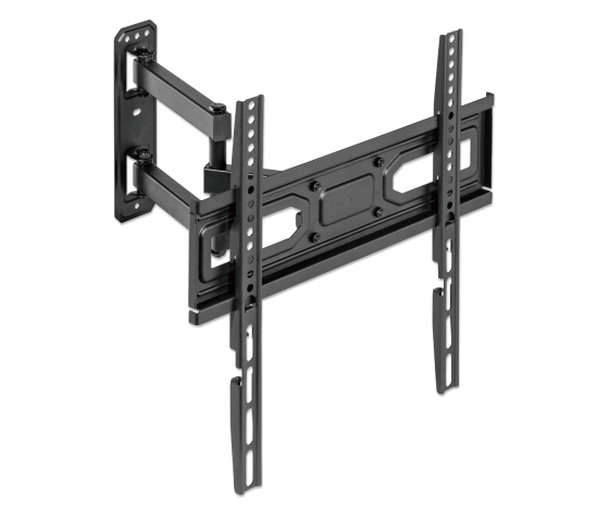 Fully movable TV wall bracket MHT64 with adjustable levelling for 32 to 55-inch televisions