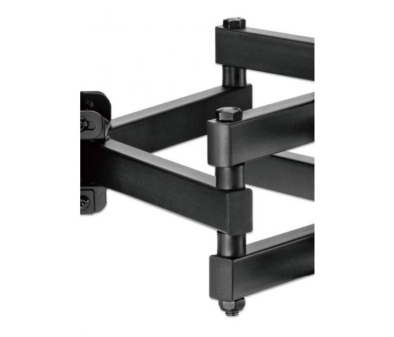 Fully movable TV wall bracket MHT65 with adjustable levelling for 32 to 70-inch televisions