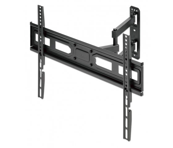 Fully movable TV wall bracket MHT66 with adjustable levelling for 37 to 70-inch televisions