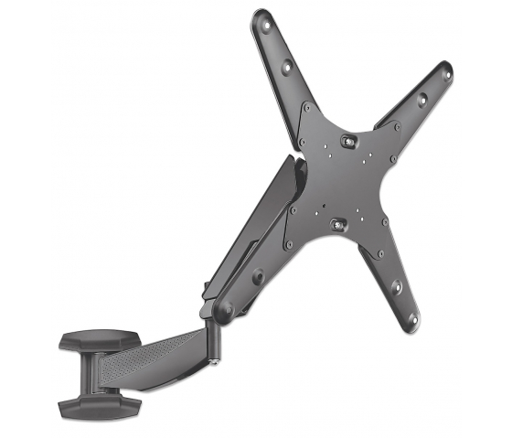 Universal gas spring TV wall bracket MHT93 with single arm for 21 to 60 inch televisions or monitors