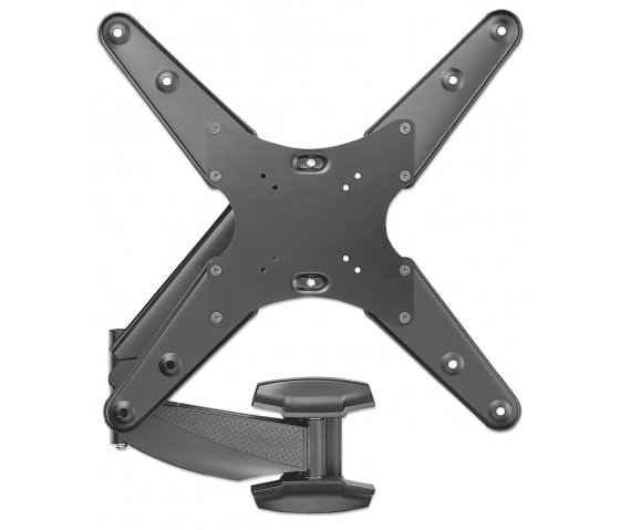 Universal gas spring TV wall bracket MHT93 with single arm for 21 to 60 inch televisions or monitors