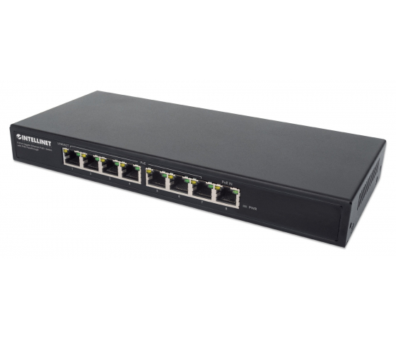 PoE-Powered 8-Port Gigabit Ethernet PoE+ Switch - 85W PoE, Desktop