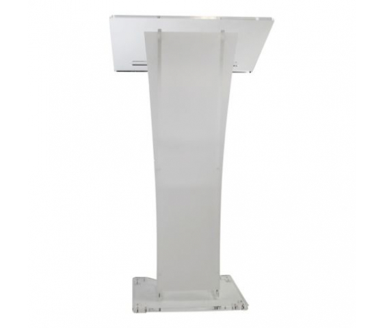 Rare Acrylic lectern - satin