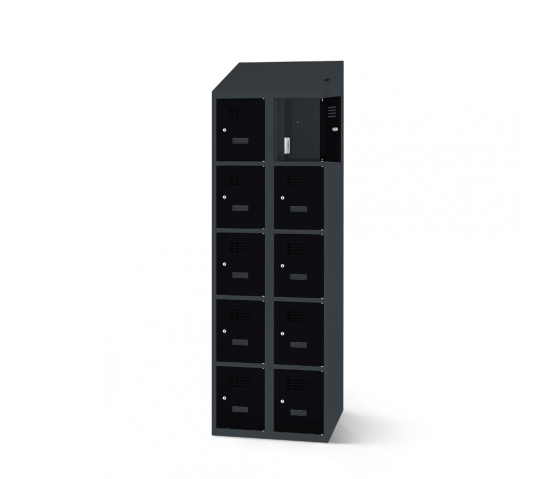 Charging locker with 10 compartments - 60cm wide - RS6025