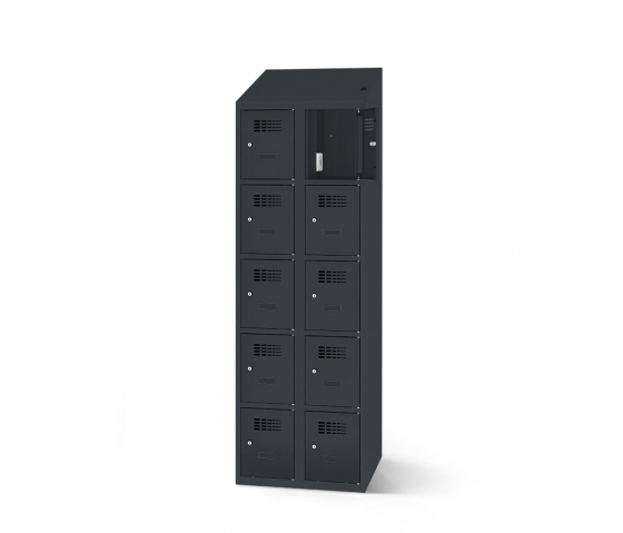 Charging locker with 10 compartments - 60cm wide - RS6025