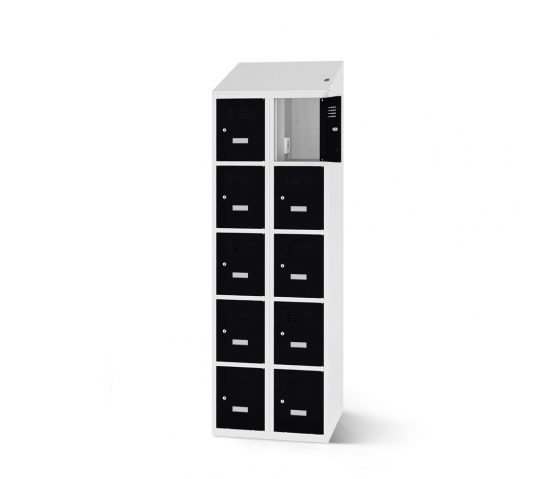 Charging locker with 10 compartments - 60cm wide - RS6025