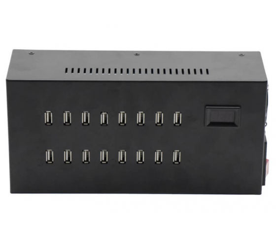 16 ports USB-A 12W desktop charging hub