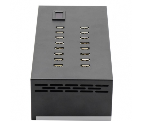 16 ports USB-A 12W desktop charging hub