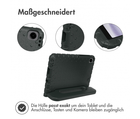 KidsCase Tablet-Hülle mit Griff für Samsung Galaxy Tab A9 8,7 Zoll - Schwarz