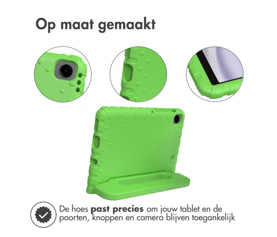 KidsCase tablethoes met handvat voor Samsung Galaxy Tab A9 8.7 inch - Groen