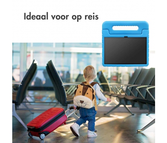 KidsCase tablethoes met handvat voor Samsung Galaxy Tab A9 8.7 inch - Blauw