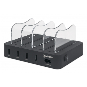 4-Port USB-A 34W Ladestation