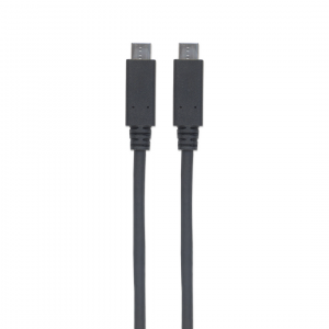 SuperSpeed+ USB-C naar USB-C kabel - 10 Gbps - 100W - 1 meter - zwart