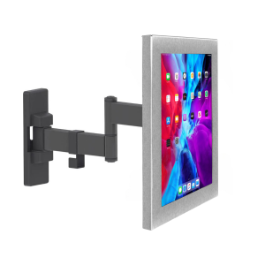 Flexible tablet wall mount 345 mm Securo L for 12-13 inch tablets - stainless steel