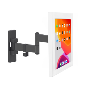 Flexible tablet wall mount 265 mm Securo S for 7-8 inch tablets - white