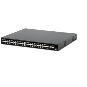 54-Port L2+ Managed PoE+ Switch with 6 SFP+ Uplinks - 450W PoE, Rackmount