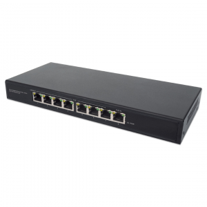 PoE-Powered 8-Port Gigabit Ethernet PoE+ Switch - 85W PoE, Desktop