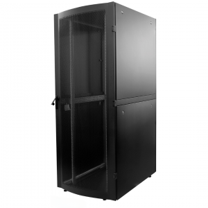 Premium 19 inch serverkast MHT277 met geperforeerde deur - 36U - 1000 (D) x 800 (W) x 1767 (H) - geassembleerd - zwart