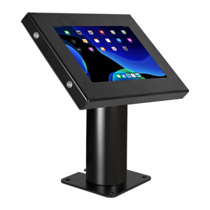 Soporte para iPad, altura ajustable hasta 21 pulgadas, soporte Surface Pro  de hasta 21 pulgadas, soporte giratorio de 360° para escritorio, soporte de