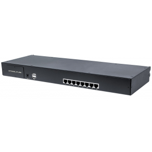 Modulaire 8-poorts CAT5 VGA KVM-switch